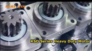 Moteur de rotation hydraulique série KSD | Cylindrée de 160 à 305 cm3