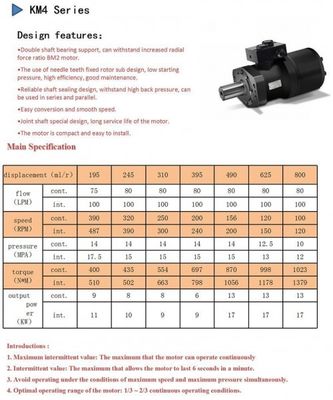 acheter Le frein KM4 hydraulique dynamique circule en voiture la pompe orbitale pour le produit automatique online manufacture